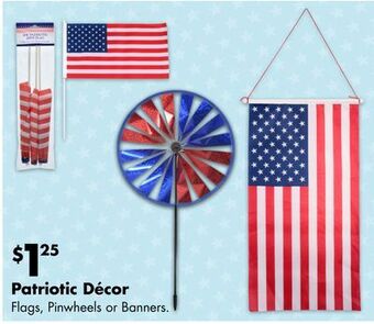Dollar Tree Patriotic décor offer