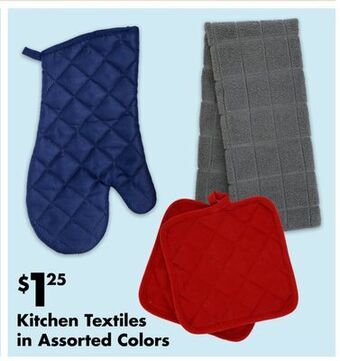 Dollar Tree Kitchen textiles offer