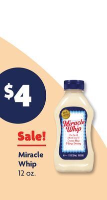 Family Dollar Miracle whip offer