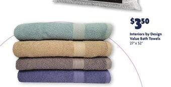 Family Dollar Interiors by design value bath towels offer