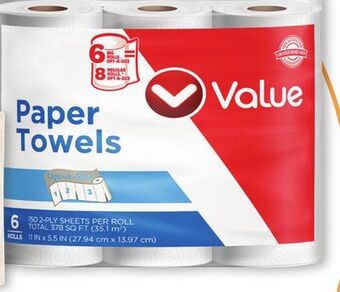 Family Dollar Value paper towels offer