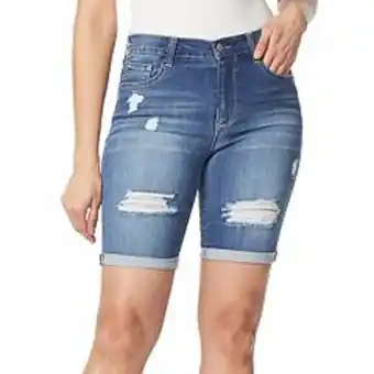 Kohl's Juniors' wallflower insta-soft high-rise irresistible bermuda shorts offer