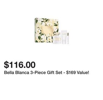 Belk Bella blanca 3-piece gift set - $169 value! offer