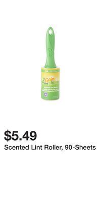 Big Lots Scented lint roller, 90-sheets offer