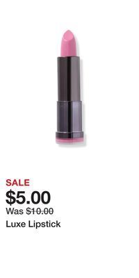 Ulta Beauty Luxe lipstick offer