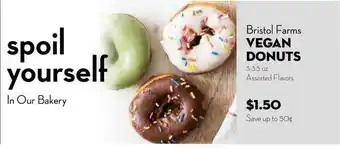 Bristol Farms Bristol Farms Vegan Donuts offer