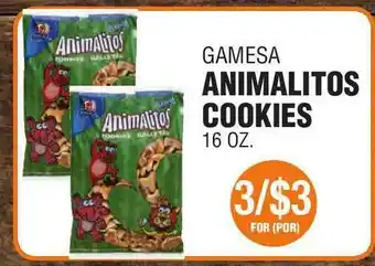 Carnicerias Jimenez Gamesa Animalitos Cookies offer