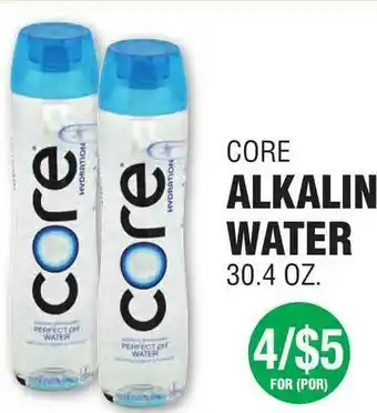 Carnicerias Jimenez Core Alkalin Water offer