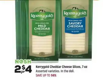 Grocery Outlet Kerrygold Cheddar Cheese Slices, 7 Oz offer