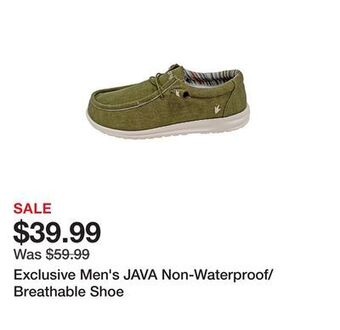 Tractor Supply Company Exclusive men's java non-waterproof/breathable shoe offer