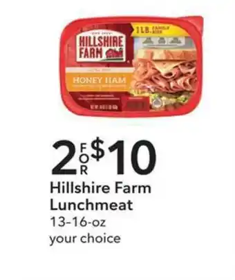 Publix Hillshire Farm Lunchmeat offer