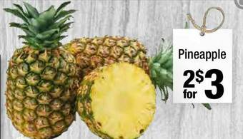 Super King Markets Pineapple offer