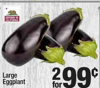 Super King Markets Large Eggplant offer