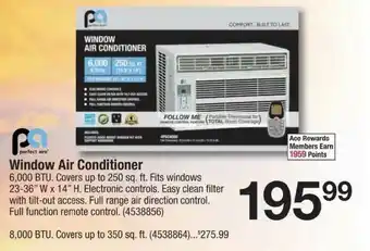 Ace Hardware Windwo Air Conditioner 6,000 BTU offer