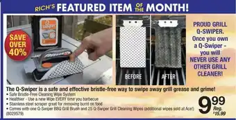 Ace Hardware Proud Grill Q-Swiper offer
