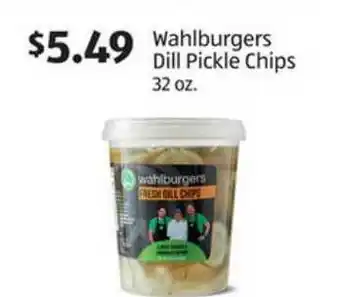 Aldi Wahlburgers Dill Pickle Chips offer