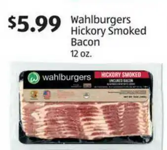 Aldi Wahlburgers Hickory Smoked Bacon offer