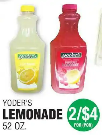 Carnicerias Jimenez Yoder's Lemonade offer