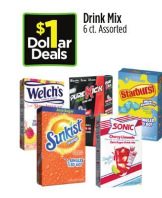 Dollar General Drink mix offer