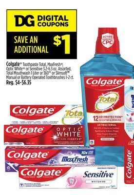 Dollar General Colgate® offer