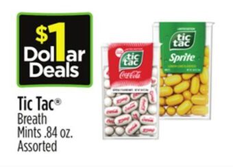 Dollar General Tic tac® breath mints offer