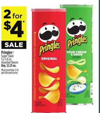 Dollar General Pringles® super stack offer