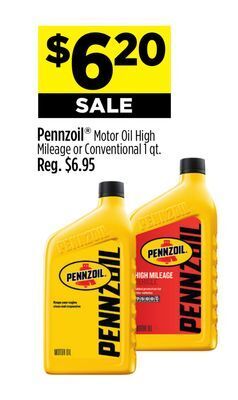 Dollar General Pennzoil® offer