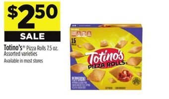 Dollar General Totino's® pizza rolls offer