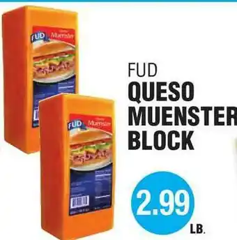 Carnicerias Jimenez Fud Queso Muenster Block offer