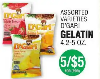 Carnicerias Jimenez Assorted Varieties D'gari Gelatin offer