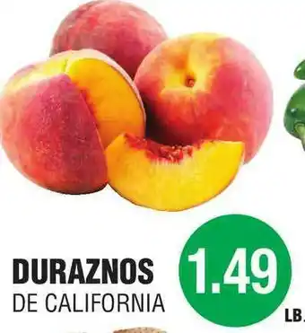 Carnicerias Jimenez Duraznos De California offer