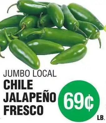 Carnicerias Jimenez Jumbo Local Chile Jalapeño Fresco offer
