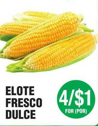 Carnicerias Jimenez Elote Fresco Dulce offer