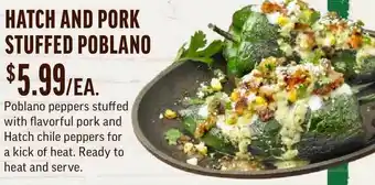 Central Market Hatch And Pork Stuffed Poblano offer