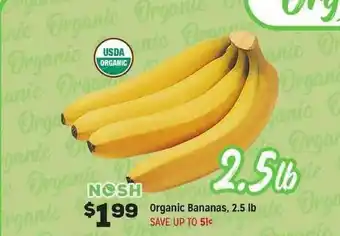 Grocery Outlet Organic Bananas 2.5 Lb offer