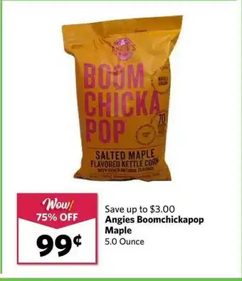 Grocery Outlet Angies Boomchickapop Maple offer