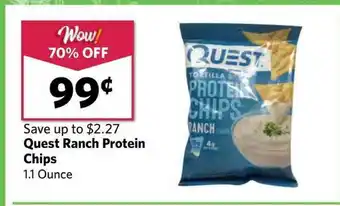 Grocery Outlet Quest Ranch Protein Chips offer