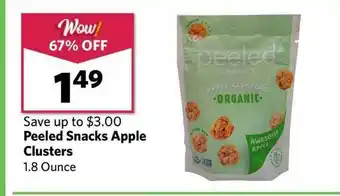 Grocery Outlet Peeled Snacks Apple Clusters offer