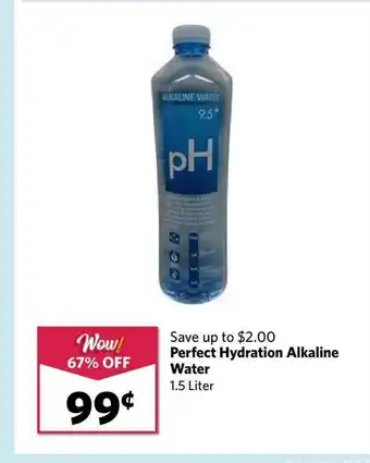 Grocery Outlet Perfect Hydration Alkaline Water offer