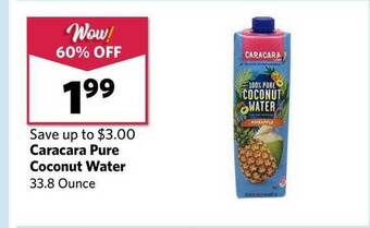 Grocery Outlet Caracara Pure Coconut Water offer