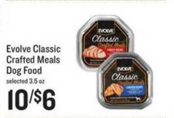 Lowes Foods Evolve Classic Crafted Meals Dog Food offer