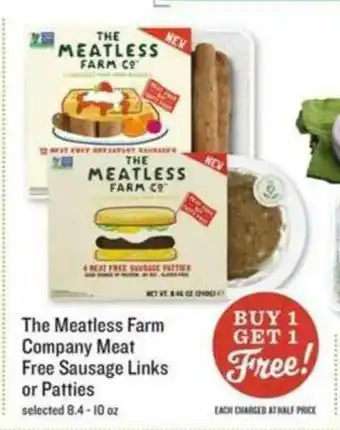 Lowes Foods The Meatless Farm Company Meat Free Sausage Links Or Patties offer