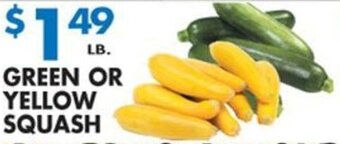 Associated GREEN OR YELLOW SQUASH offer