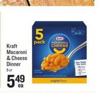 Lowes Foods Kraft Macaroni & Cheese Dinner offer