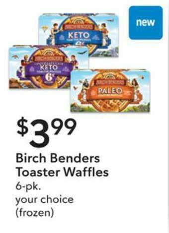 Publix Birch Benders Toaster Waffles offer