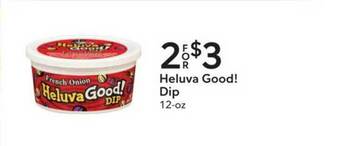 Publix Heluva Good! Dip offer