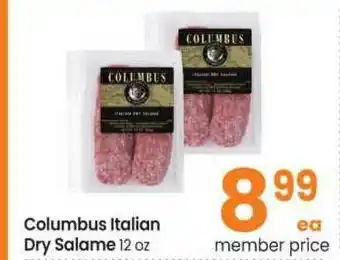 Safeway Columbus Italian Dry Salame offer