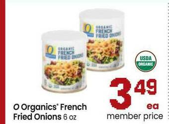 Safeway O Organics® French Fried Onions offer