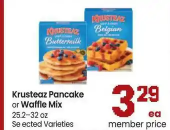 Safeway Krusteaz Pancake Or Waffle Mix offer