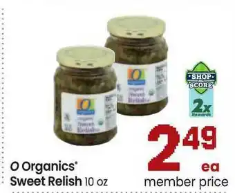 Safeway O Organics Sweet Relish offer